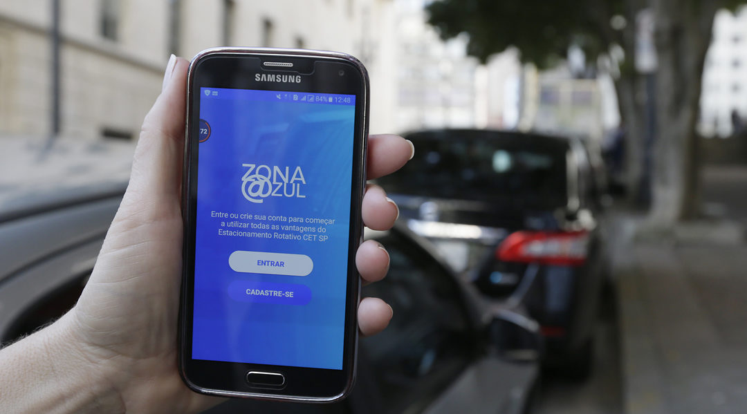 Zona Azul de São Paulo pode ser paga pelo celular