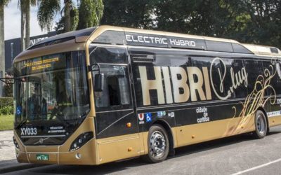 Curitiba testa ônibus híbrido elétrico de 2ª geração