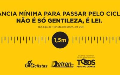 Detran RS promove Dia de Mobilização pela Segurança do Ciclista