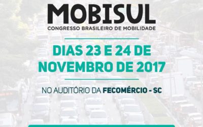 2º Mobisul – Congresso Brasileiro de Mobilidade começa nesta quarta