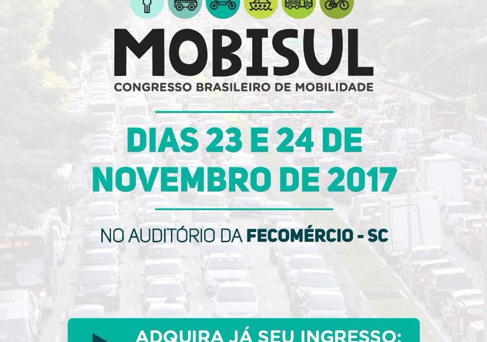 2º Mobisul – Congresso Brasileiro de Mobilidade começa nesta quarta